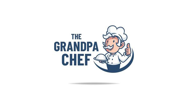 logo grandpa chef